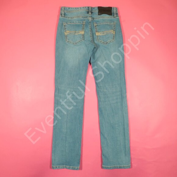 Rock & Roll Jeans Mens 30 Blue Revolver Slim Straight Leg Denim Cowboy - Picture 3 of 7